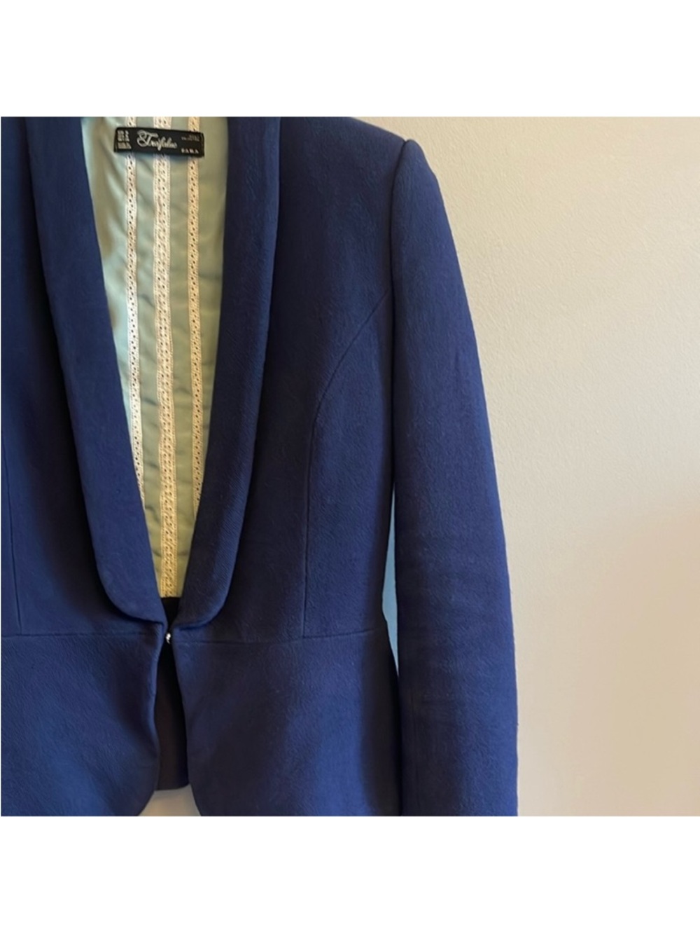 Zara Navy blazer - Picture 5 of 9
